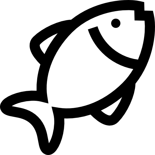 Fish Basic Straight Lineal icon