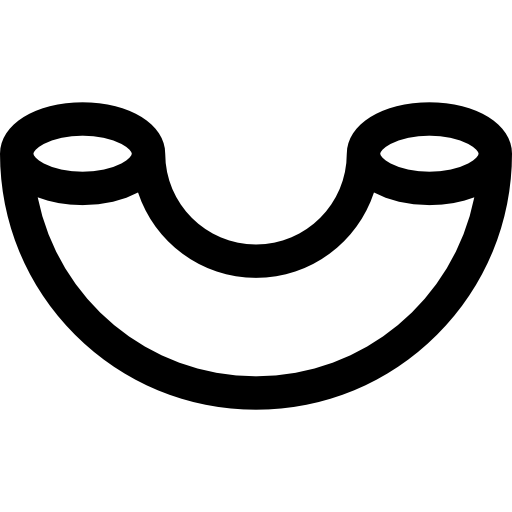パスタ Basic Straight Lineal icon