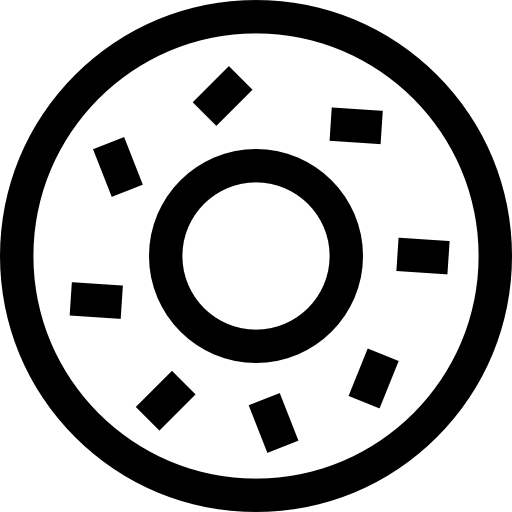 ドーナツ Basic Straight Lineal icon