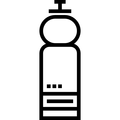 Plastic bottle Detailed Straight Lineal icon