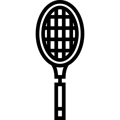테니스 Detailed Straight Lineal icon