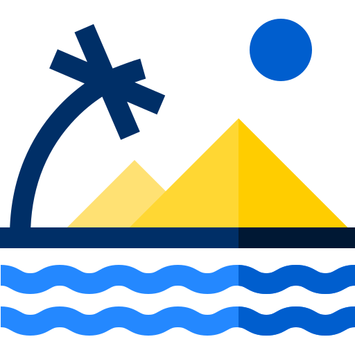 Egipto Basic Straight Flat icono