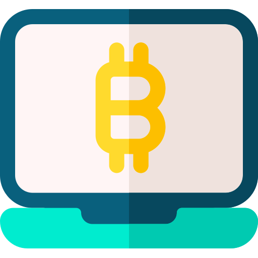 Bitcoin Basic Rounded Flat icono