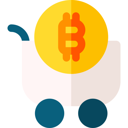 Bitcoin Basic Rounded Flat icono