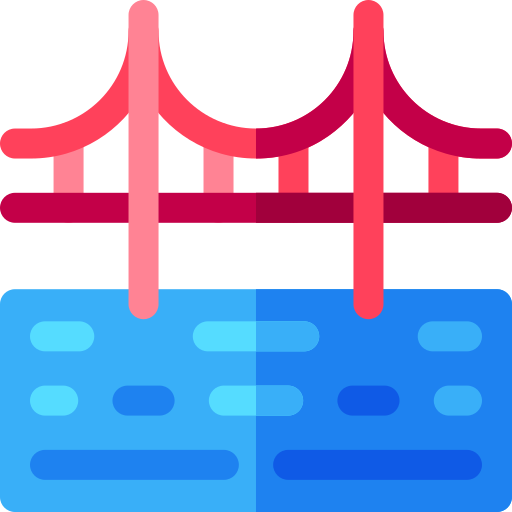 brug Basic Rounded Flat icoon