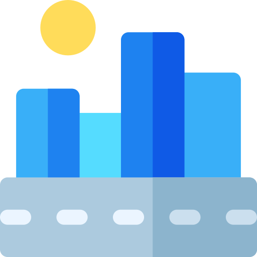 Architecture and city Basic Rounded Flat icon