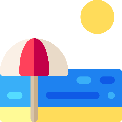Playa Basic Rounded Flat icono