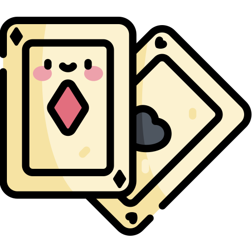 Cards Kawaii Lineal color icon