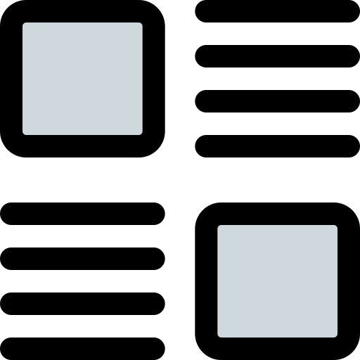 Wireframe Pixel Perfect Lineal Color icon