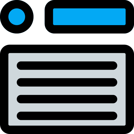 wireframe Pixel Perfect Lineal Color icon