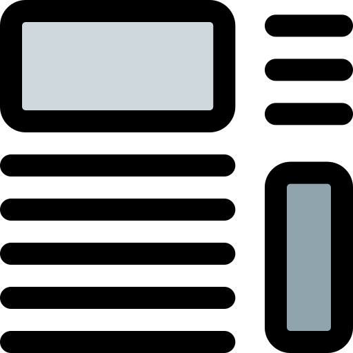 Wireframe Pixel Perfect Lineal Color icon