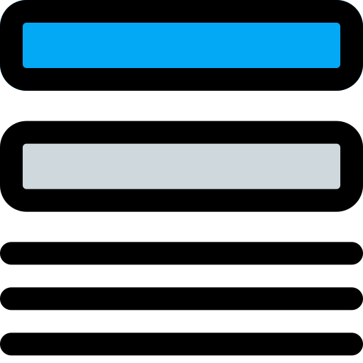 Wireframe Pixel Perfect Lineal Color icon