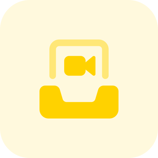 Bandeja de entrada Pixel Perfect Tritone icono