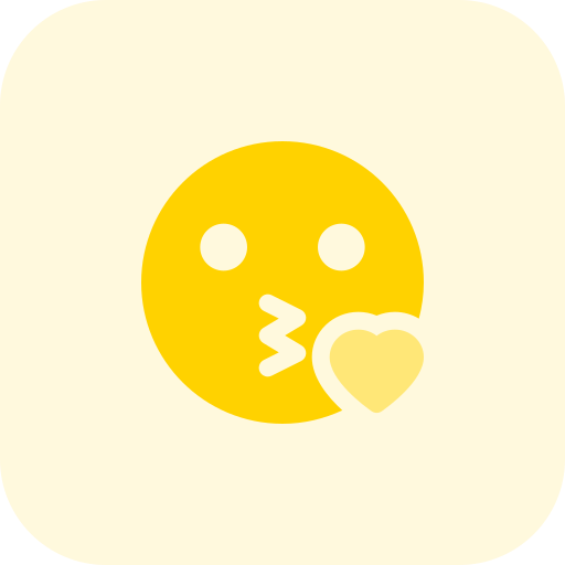 bacio Pixel Perfect Tritone icona