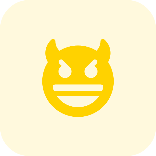 sorridendo Pixel Perfect Tritone icona