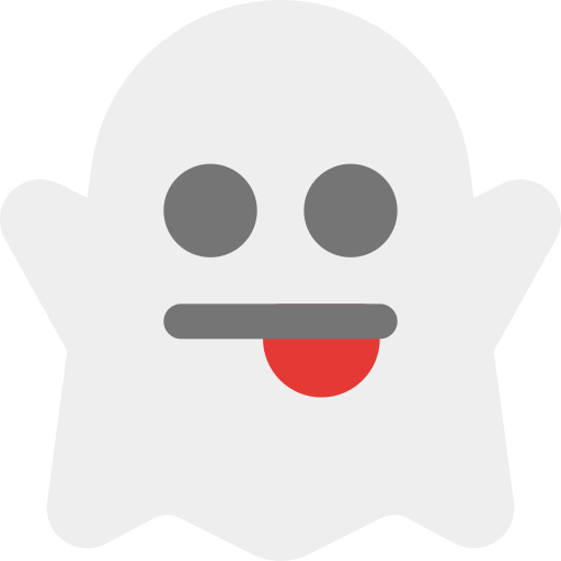 spook Pixel Perfect Flat icoon