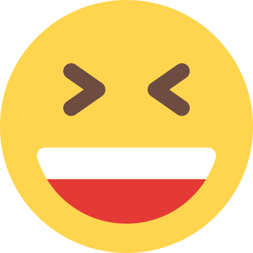 sorridendo Pixel Perfect Flat icona