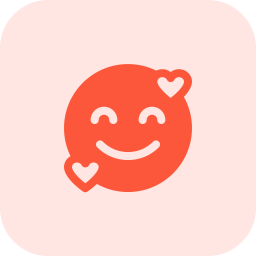 glimlach Pixel Perfect Tritone icoon