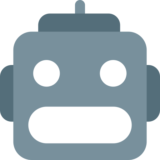 Robot Pixel Perfect Flat icono