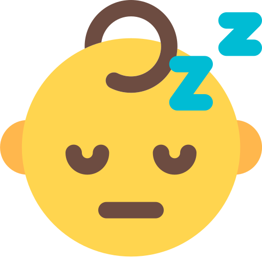 Sleeping Pixel Perfect Flat icon