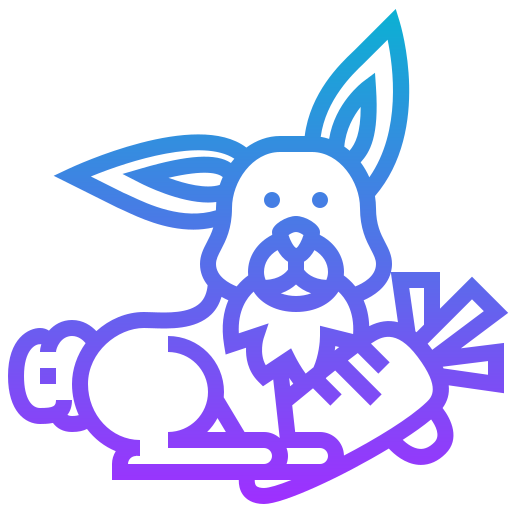 Rabbit Meticulous Gradient icon