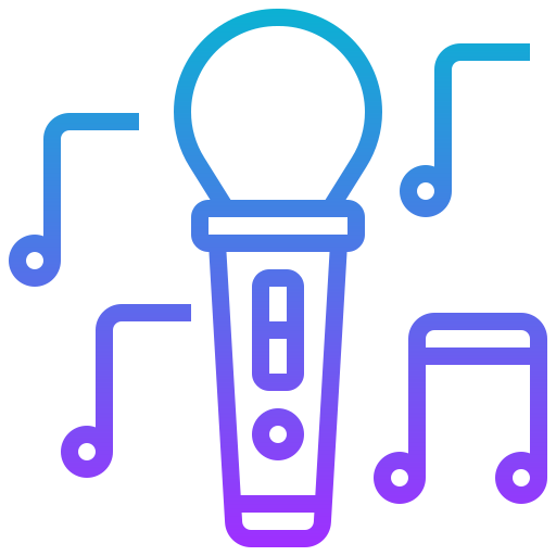 Microphone Meticulous Gradient icon