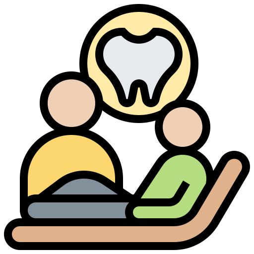 dental Meticulous Lineal Color icon