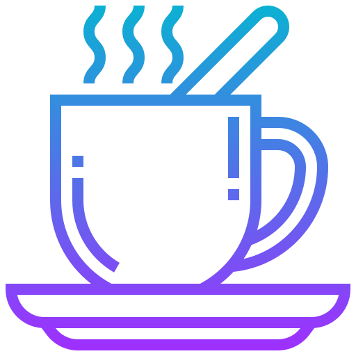 コーヒーカップ Meticulous Gradient icon