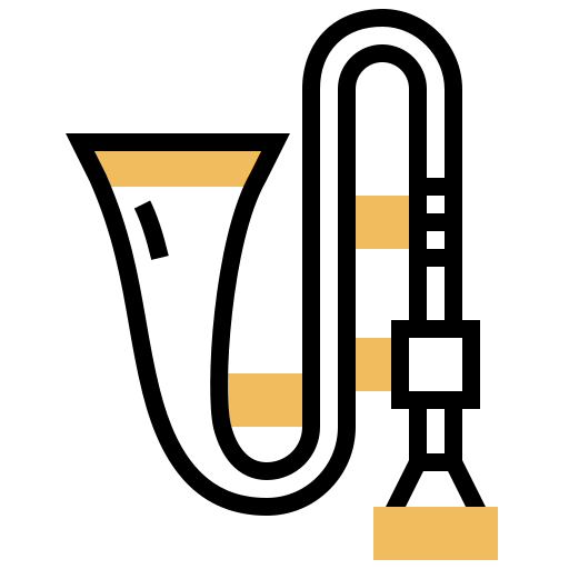 Trompeta Meticulous Yellow shadow icono