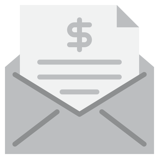 Invoice Toempong Flat icon