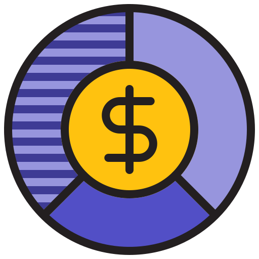 Financiero Toempong Lineal color icono