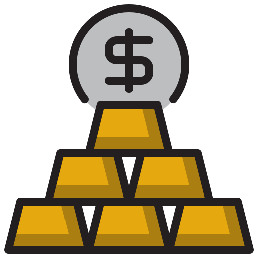 Precio del oro Toempong Lineal color icono