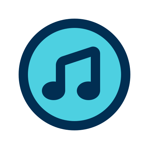 Music bqlqn Lineal Color icon