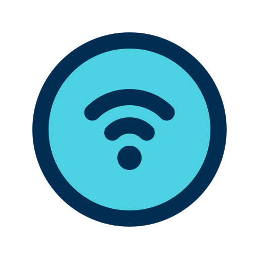 Wifi bqlqn Lineal Color icono