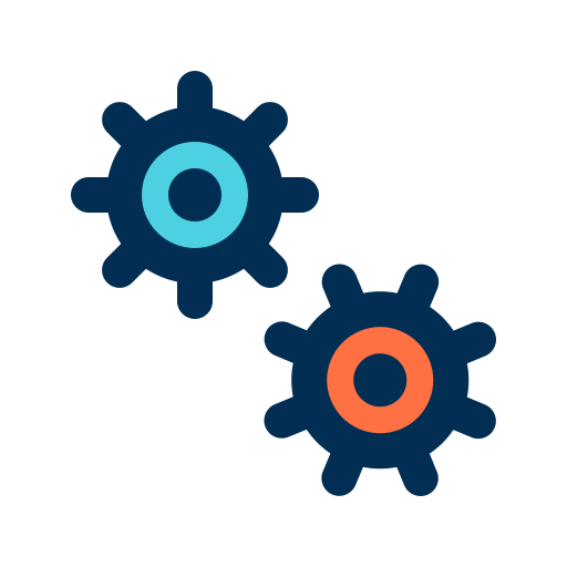 Gears bqlqn Lineal Color icon
