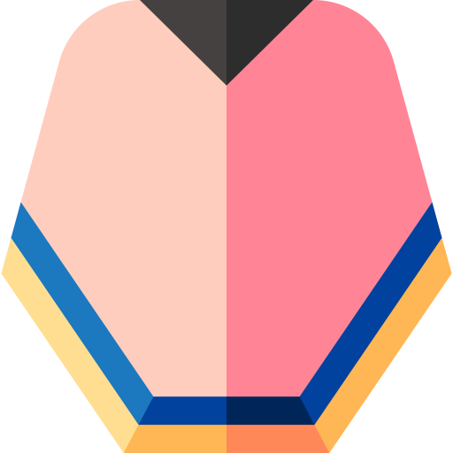 poncho Basic Straight Flat ikona