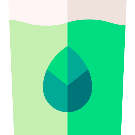 Coca tea Basic Straight Flat icon