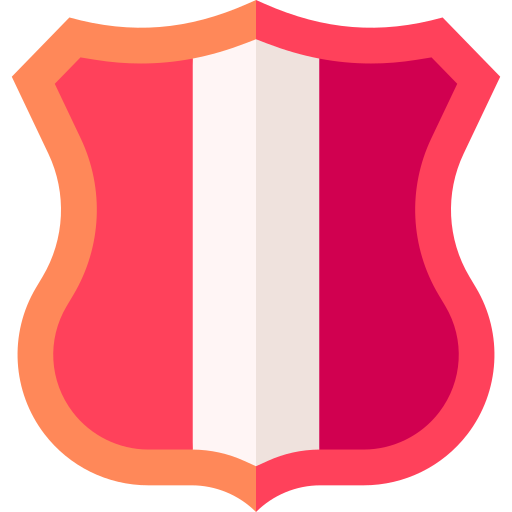 Escudo Basic Straight Flat icono