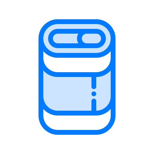 缶詰食品 Vitaliy Gorbachev Blue icon