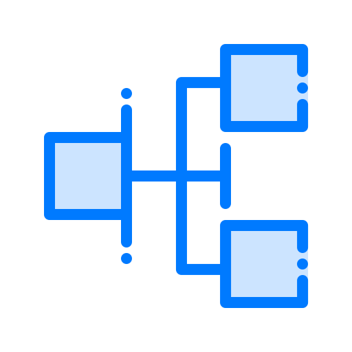 struktura hierarchiczna Vitaliy Gorbachev Blue ikona
