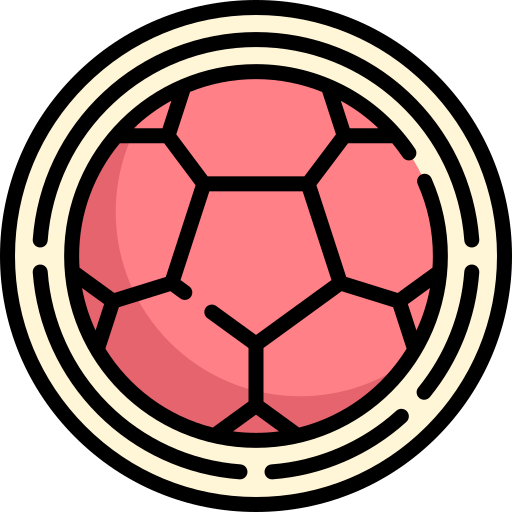 Federación colombiana de fútbol Special Lineal color icono