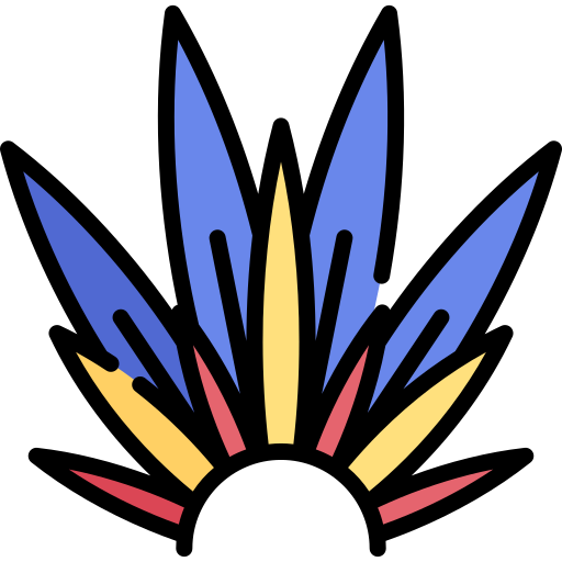 깃털 Special Lineal color icon