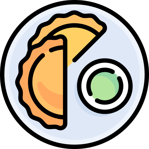 Meat pie Special Lineal color icon