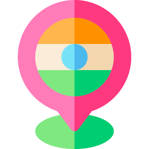 인도 Basic Rounded Flat icon