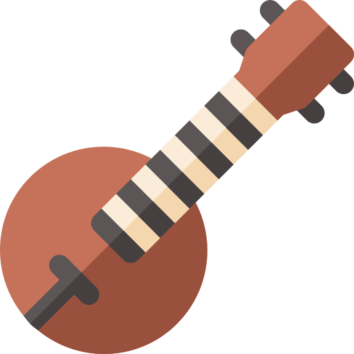 instrument hinduski Basic Rounded Flat ikona