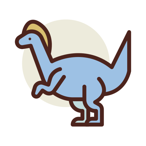 恐竜 Darius Dan Lineal Color icon
