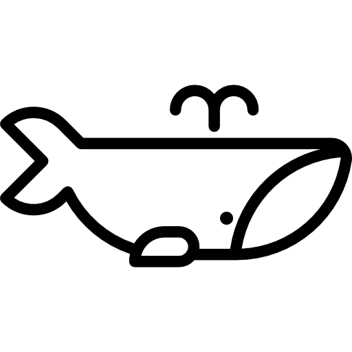 wieloryb Special Lineal ikona