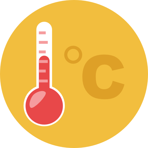 termometro Roundicons Circle flat icona