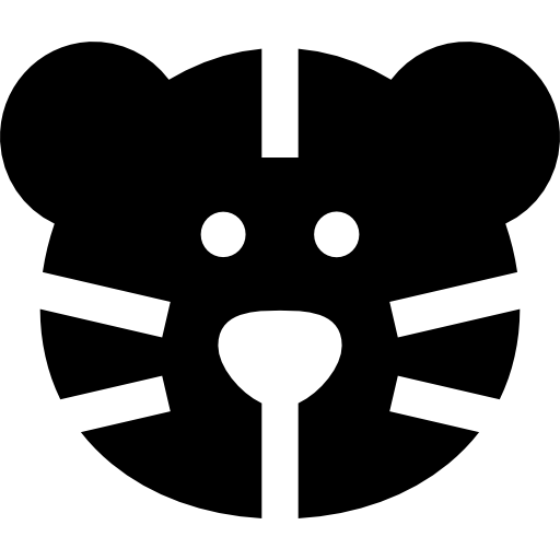 Tiger Basic Straight Filled icon