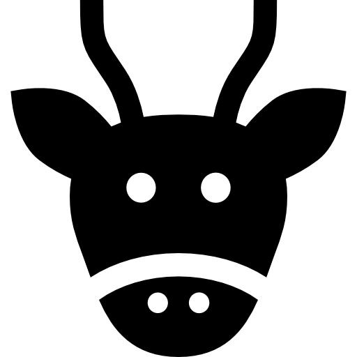 antilope Basic Straight Filled icoon